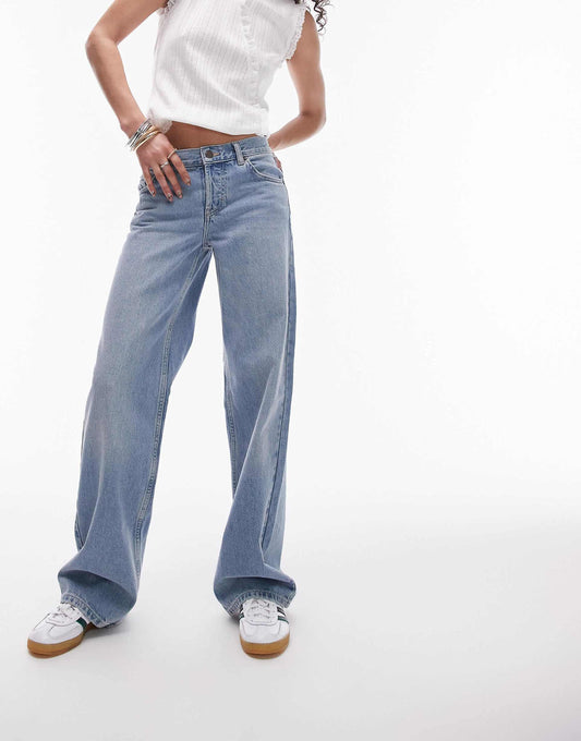 Ember Low Rise Wide Leg Jean