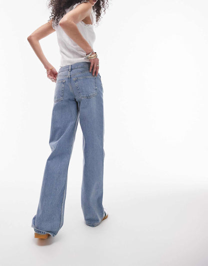 Ember Low Rise Wide Leg Jean