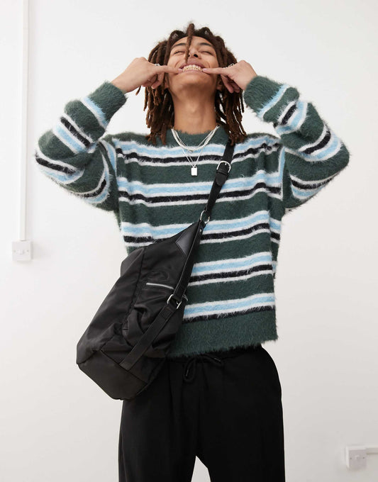 Daniel Hairy Yarn Jumper