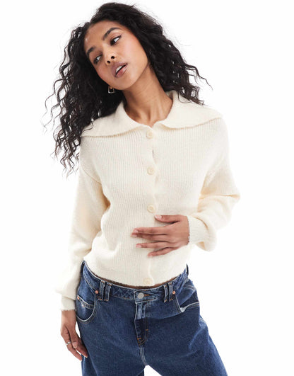 Knitted Polo Top