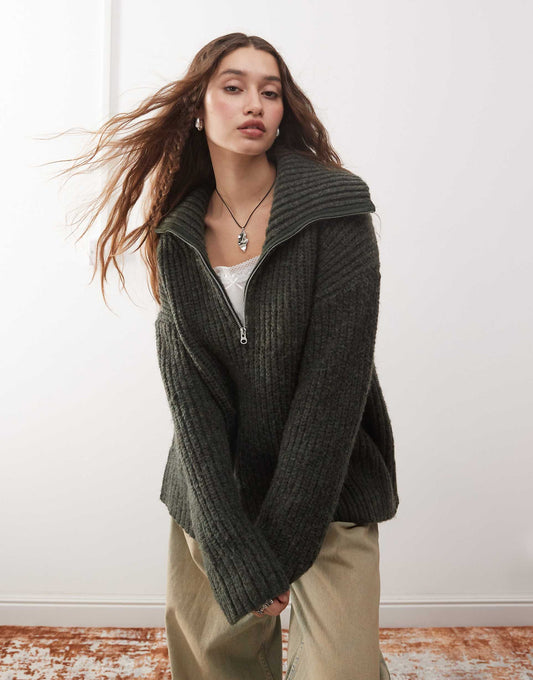 Cillia Half Zip Jumper