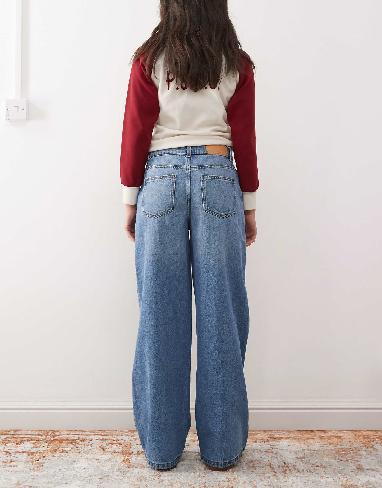 Brandy Mid Rise Loose Fit Jeans