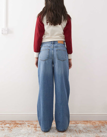 Brandy Mid Rise Loose Fit Jeans