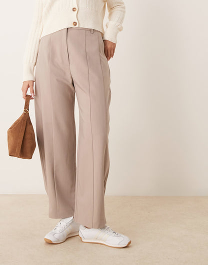 Tailored Tab Detail Trousers