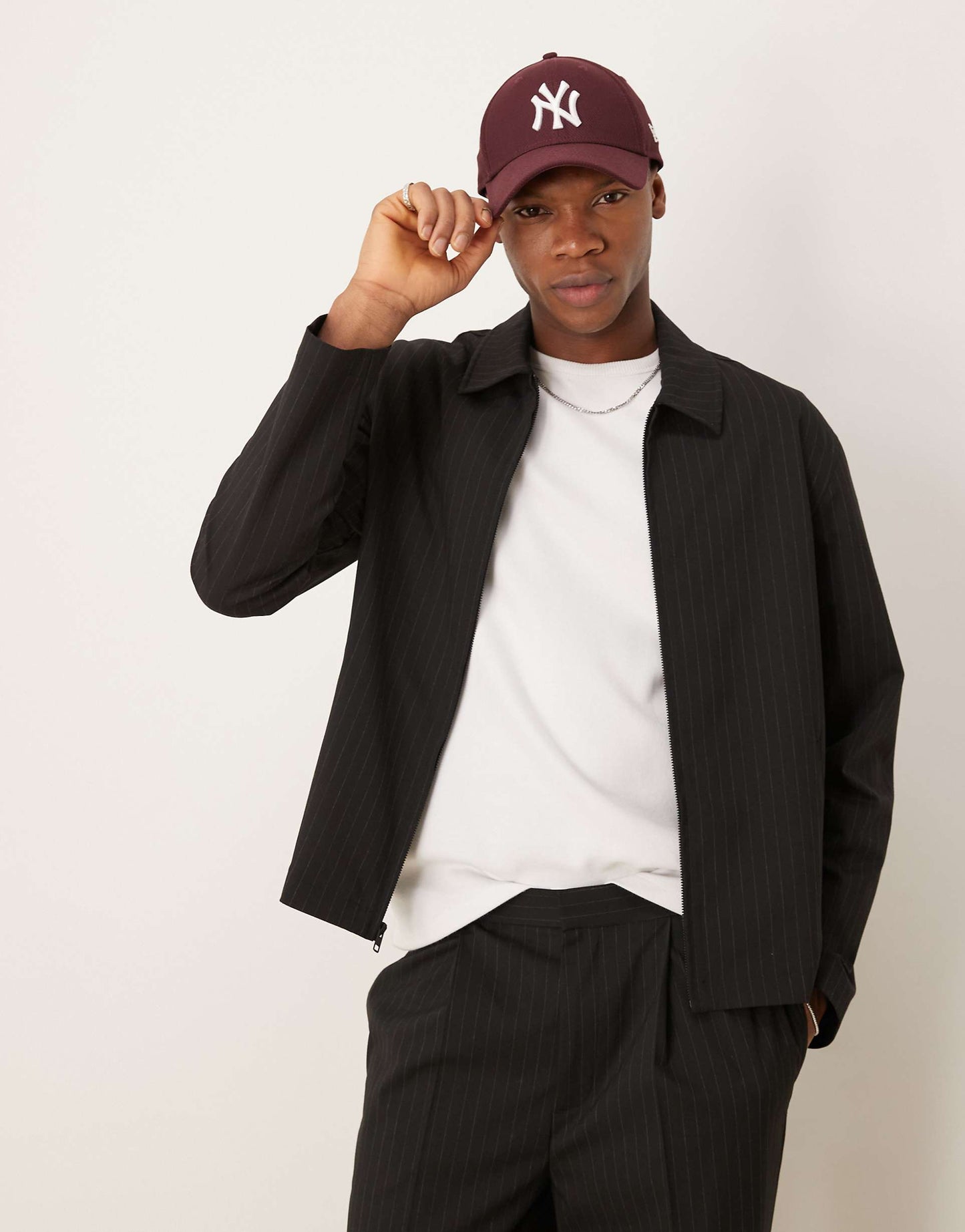 Smart Co-Ord Harrington Jacket