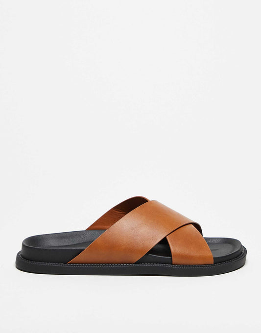 Cross Over Strap Sandals