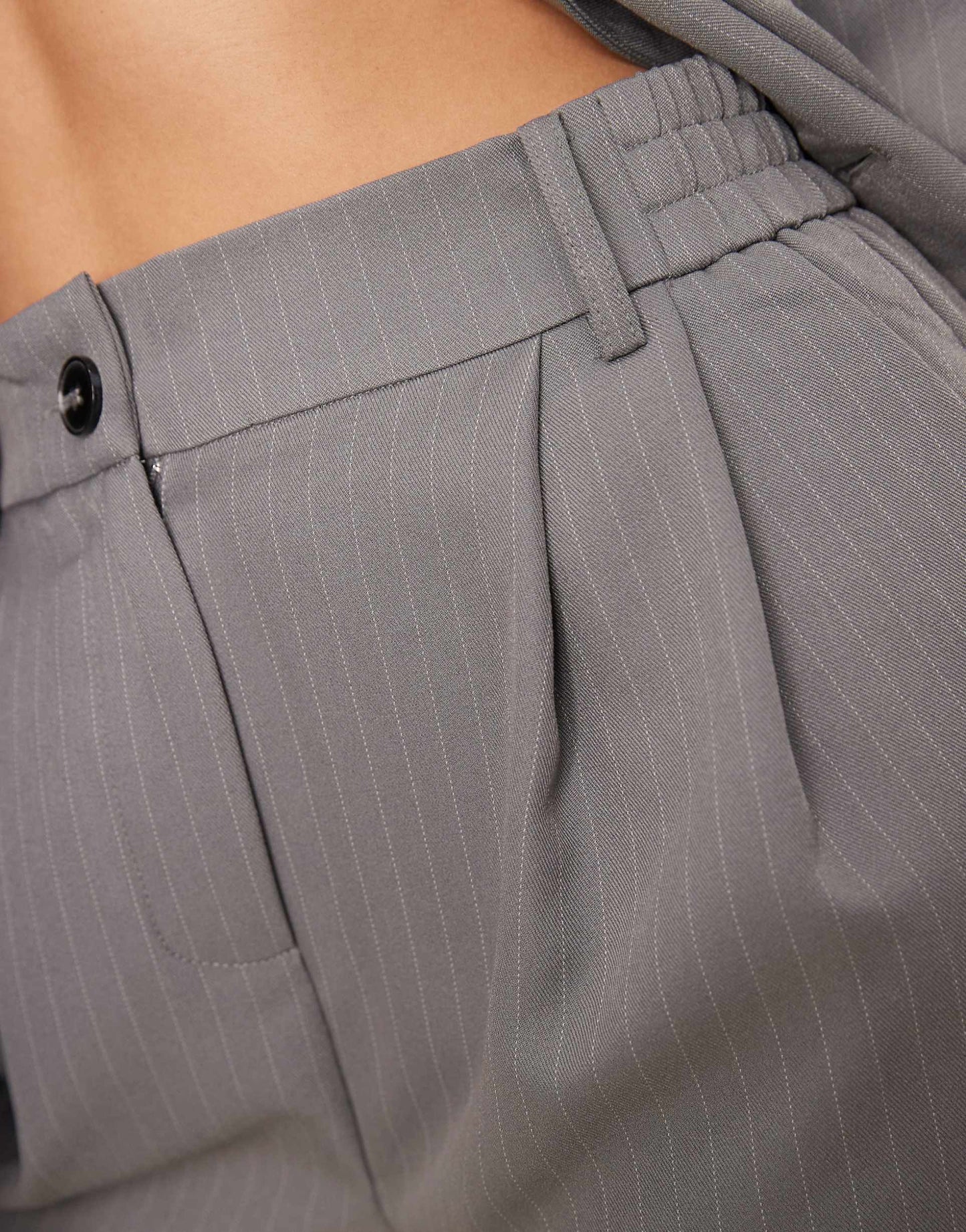 High Waist Super Wide Trouser Co-Ord