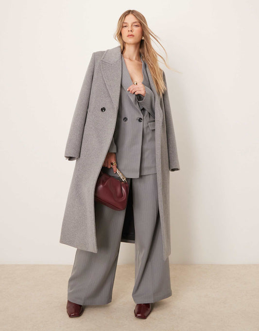 Oversized Tailored Blazer Super Wide Trousers Set