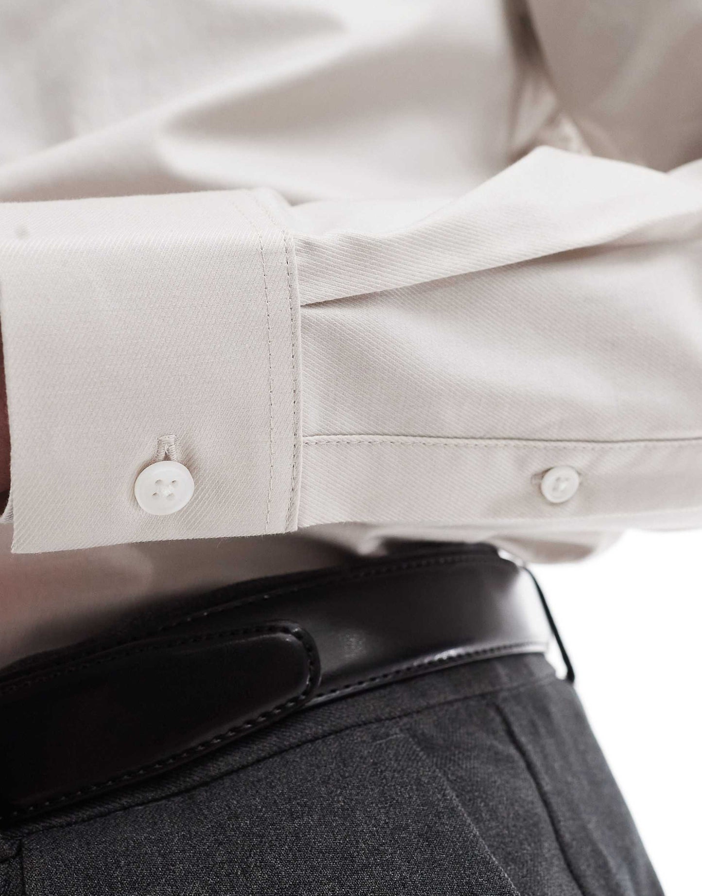 Formal Easy Iron Twill Regular Shirt