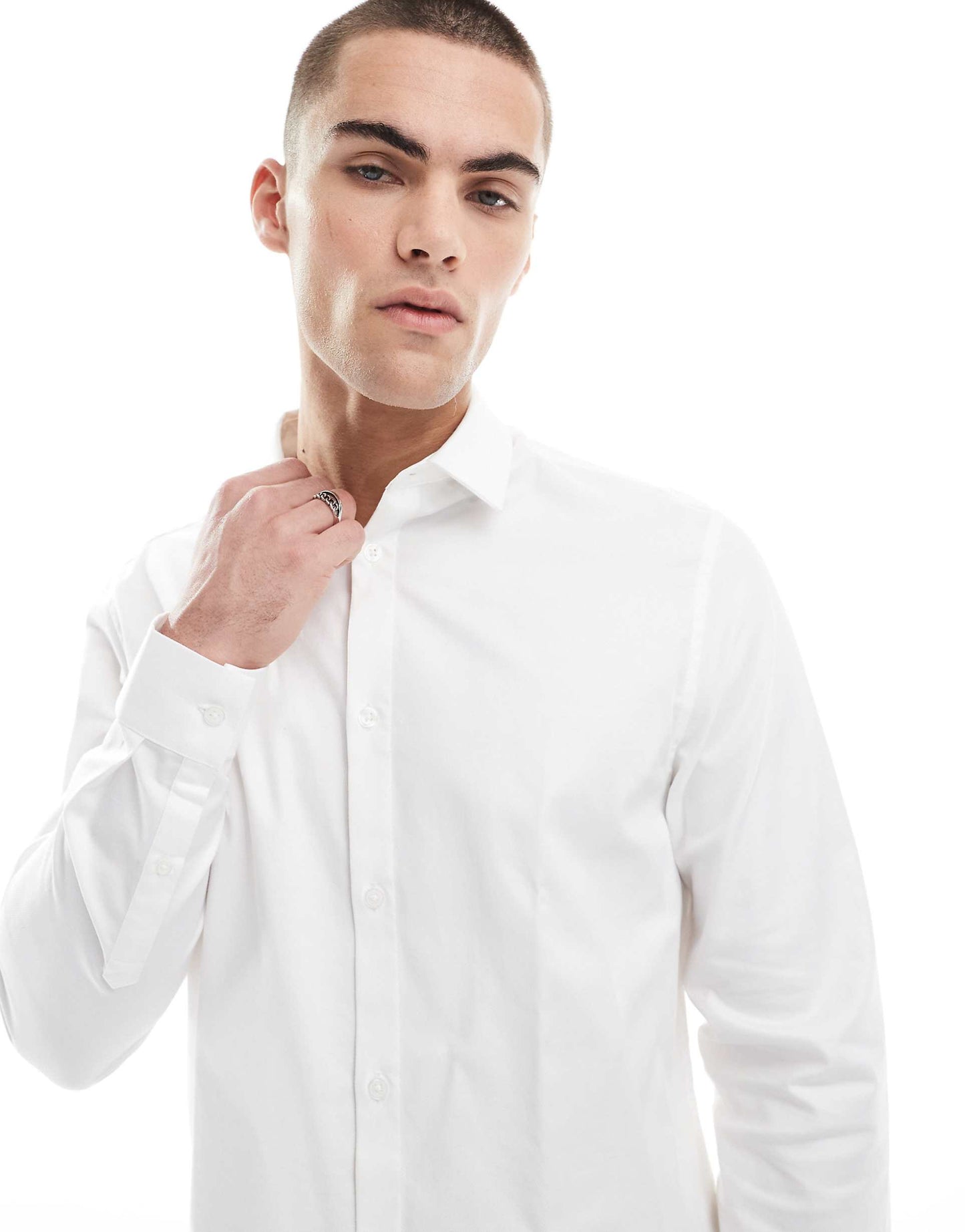 Formal Easy Iron Twill Regular Shirt