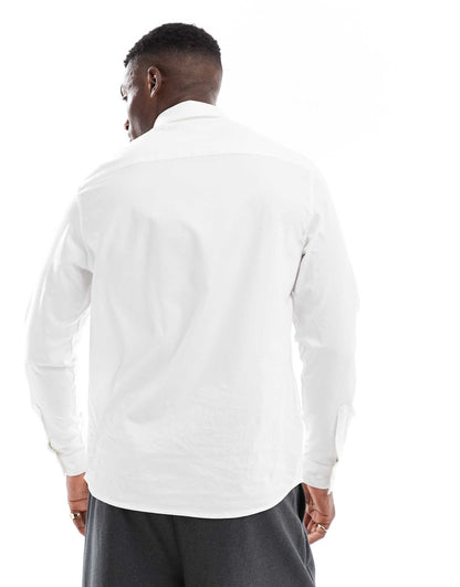 Formal Easy Iron Twill Regular Shirt