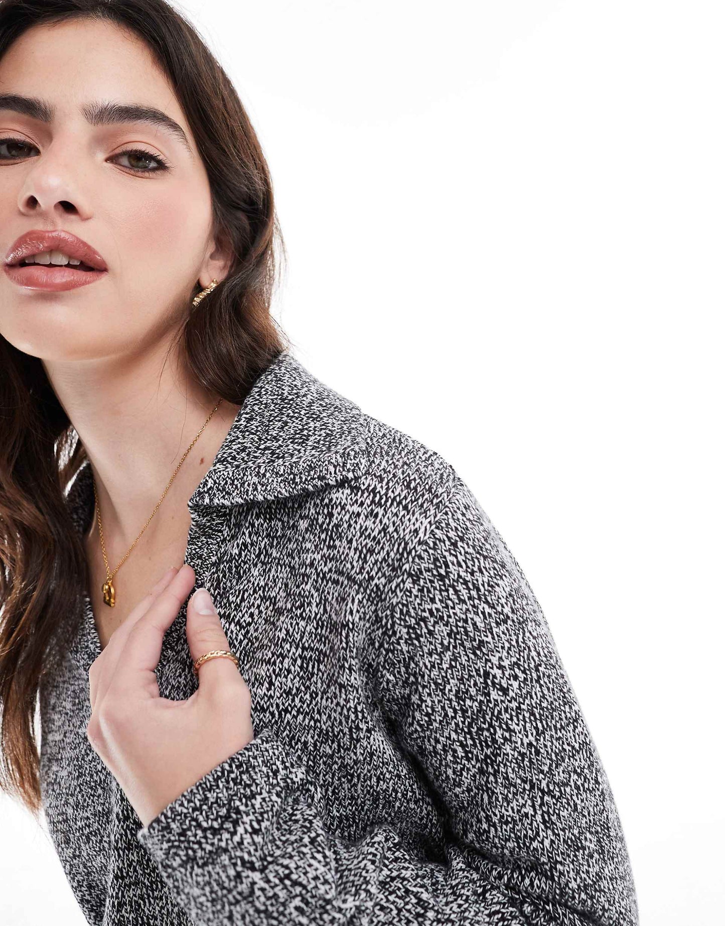 Knitted Collar Jumper