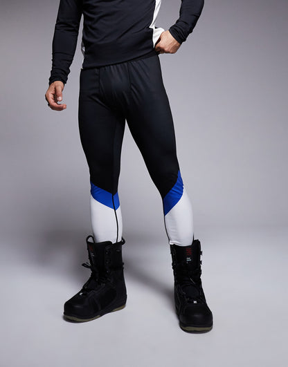 Ski Fleece Back Stripe Leggings