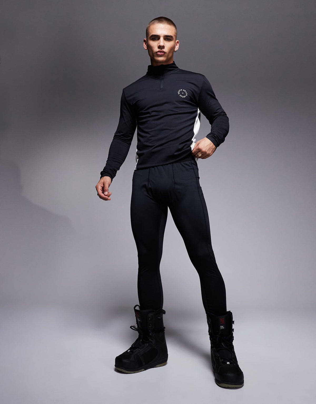 Ski Fleece Back Leggings