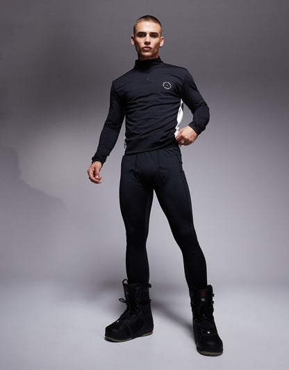 Ski Fleece Back Leggings