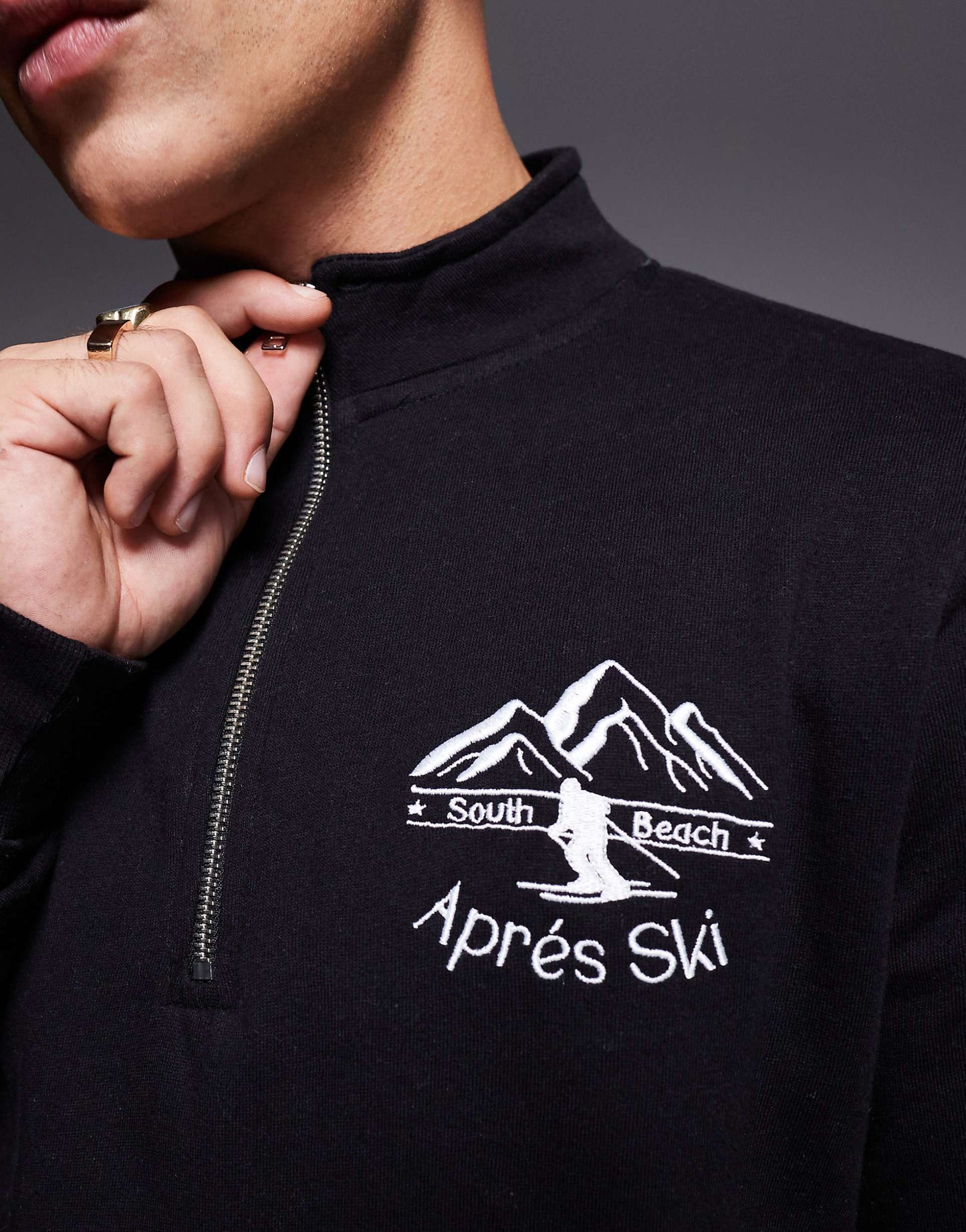 Ski 1/4 Zip Long Sleeve Top