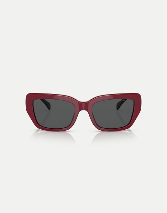 Ra5292 Rectangle Sunglasses With Grey Lens