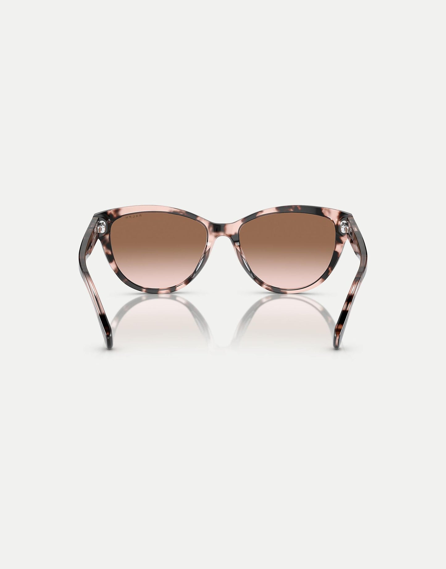 Ra5299U Oval Sunglasses With Brown Lens
