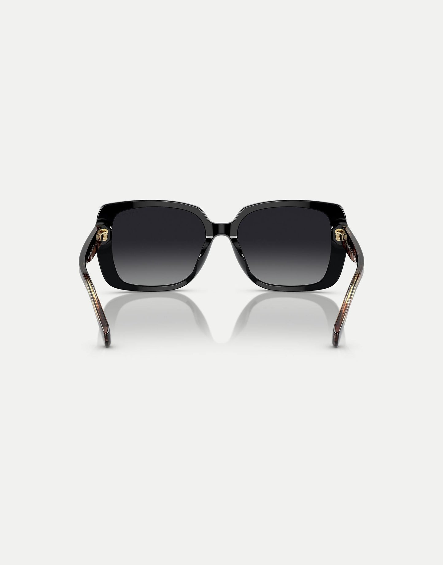 Ra5298U Rectangle Polarised Sunglasses With Grey Lens
