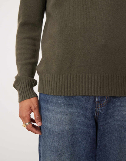 Roundneck Regular Fit Wool Sweater