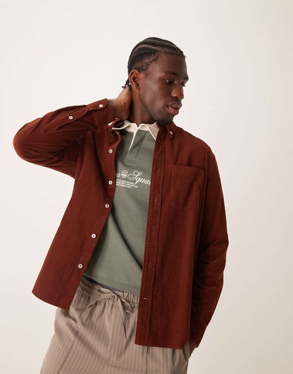 Classic Fit Corduroy Shirt