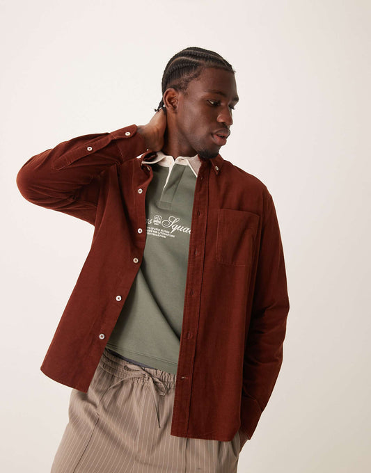 Classic Fit Corduroy Shirt
