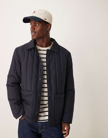 Technical Quilted Design Jacket