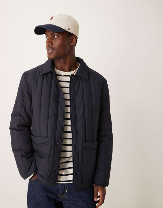 Technical Quilted Design Jacket