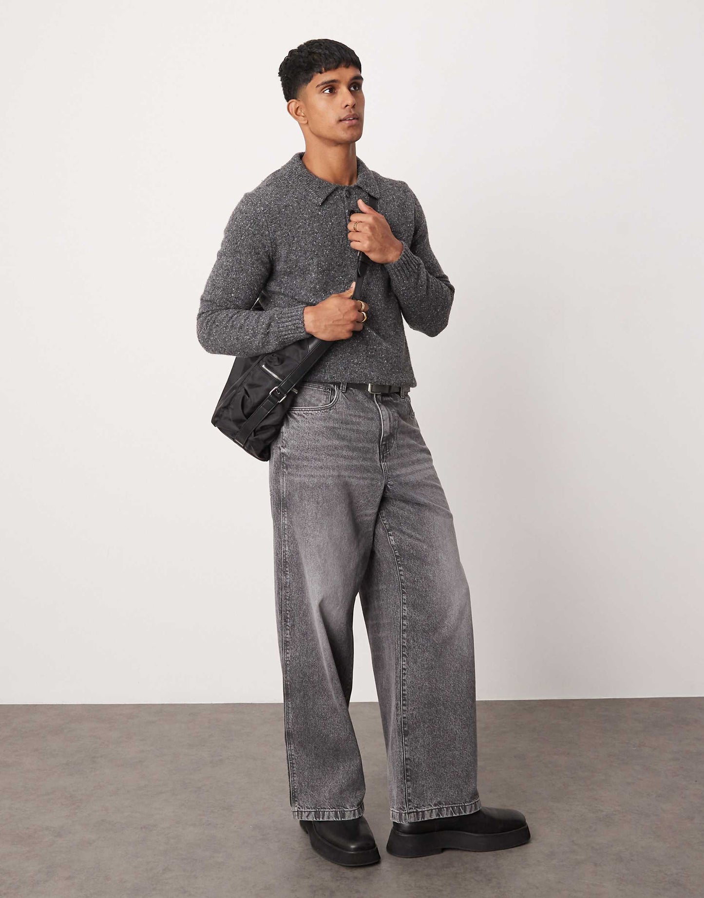 Knitted Polo Jumper