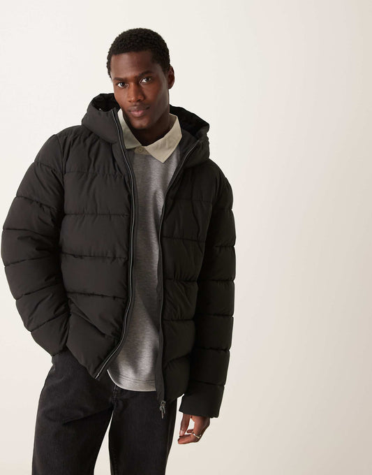 Technology Hooded Puffer Jacket