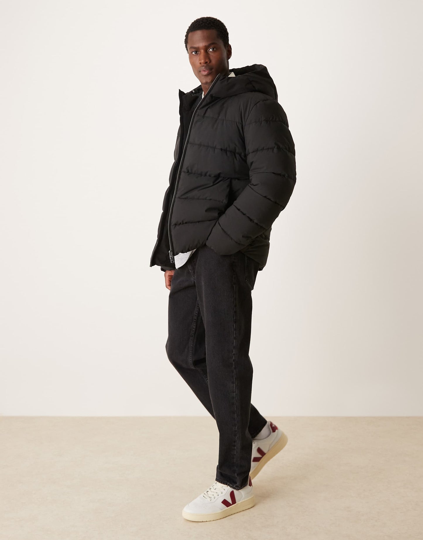 Technology Hooded Puffer Jacket