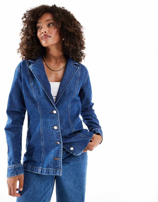 Denim Cinch Jacket