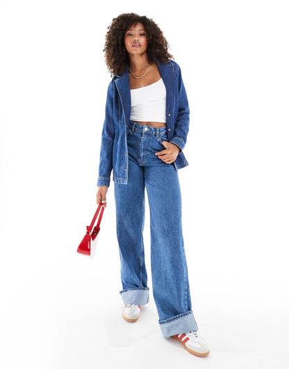 Denim Cinch Jacket