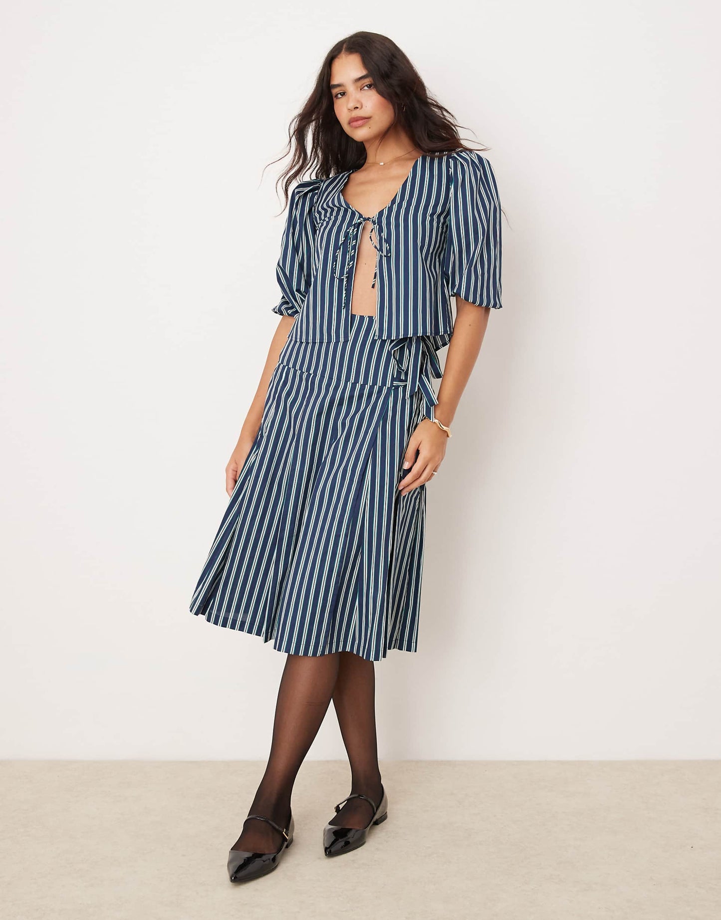 Midaxi Kilt With Side Ties