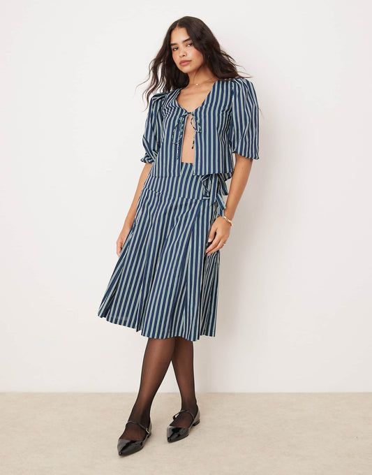 Midaxi Kilt With Side Ties