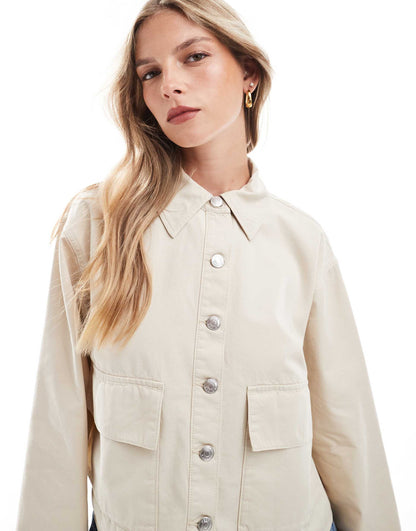 Denim Boxy Jacket