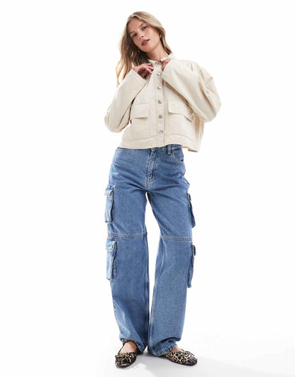 Denim Boxy Jacket
