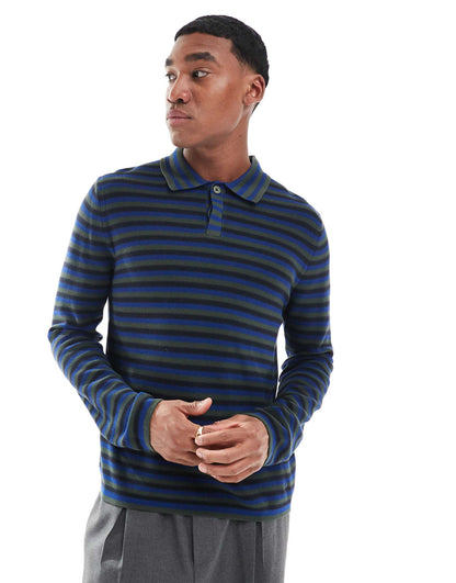 Knitted Polo Jumper