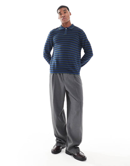 Knitted Polo Jumper