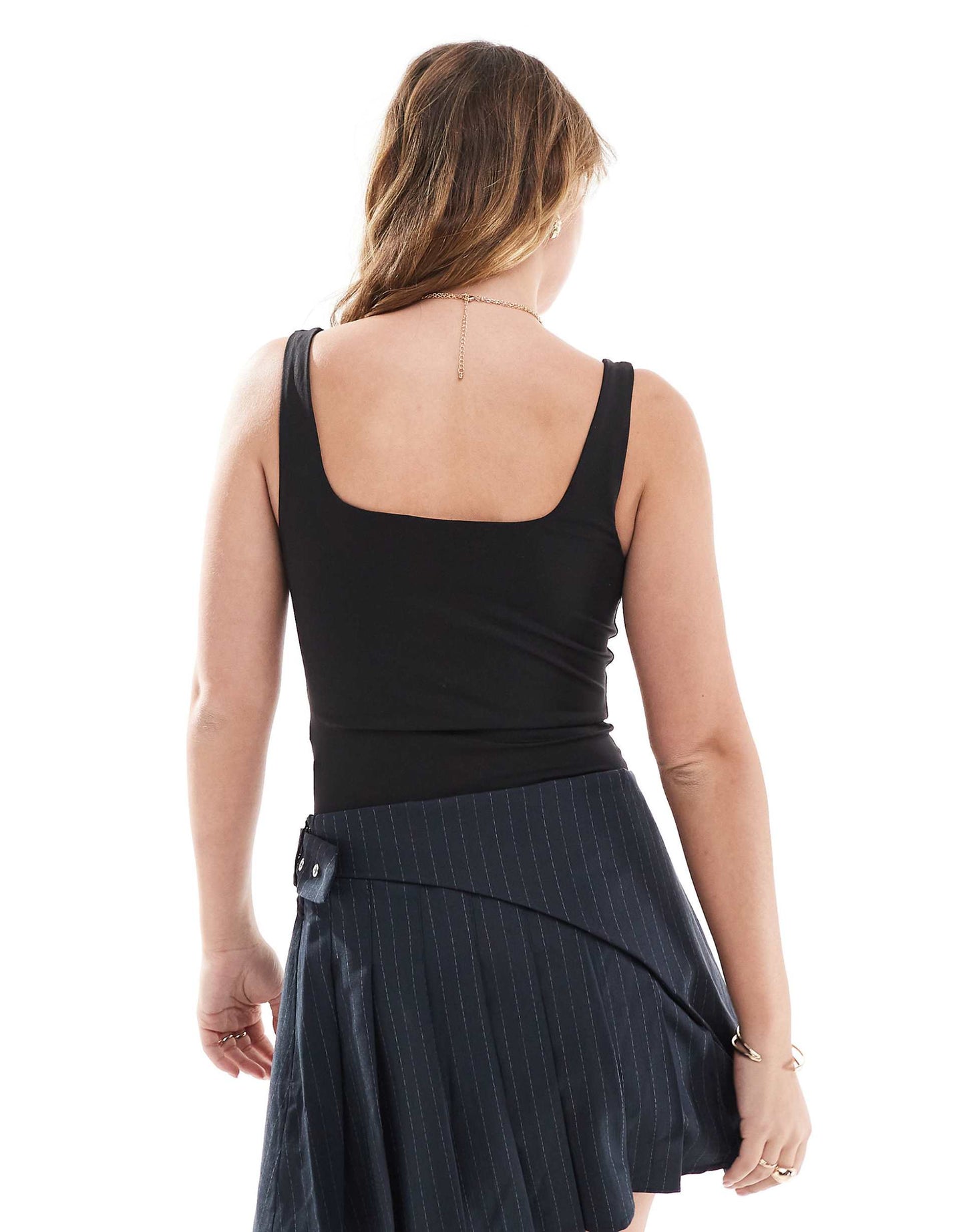Polyamide Square Neck Bodysuit