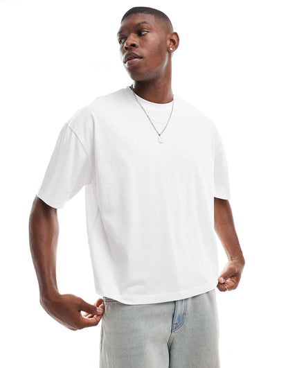 Oversized Boxy T-Shirt With Food Graphic