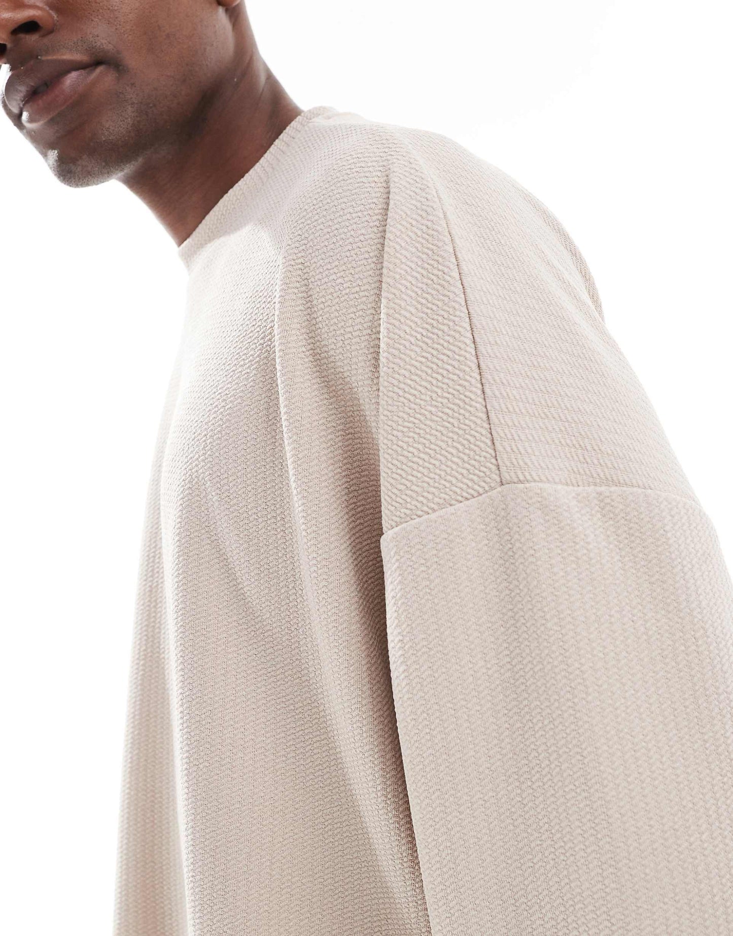 Extreme Oversized Heavyweight Boxy Long Sleeve T-Shirt