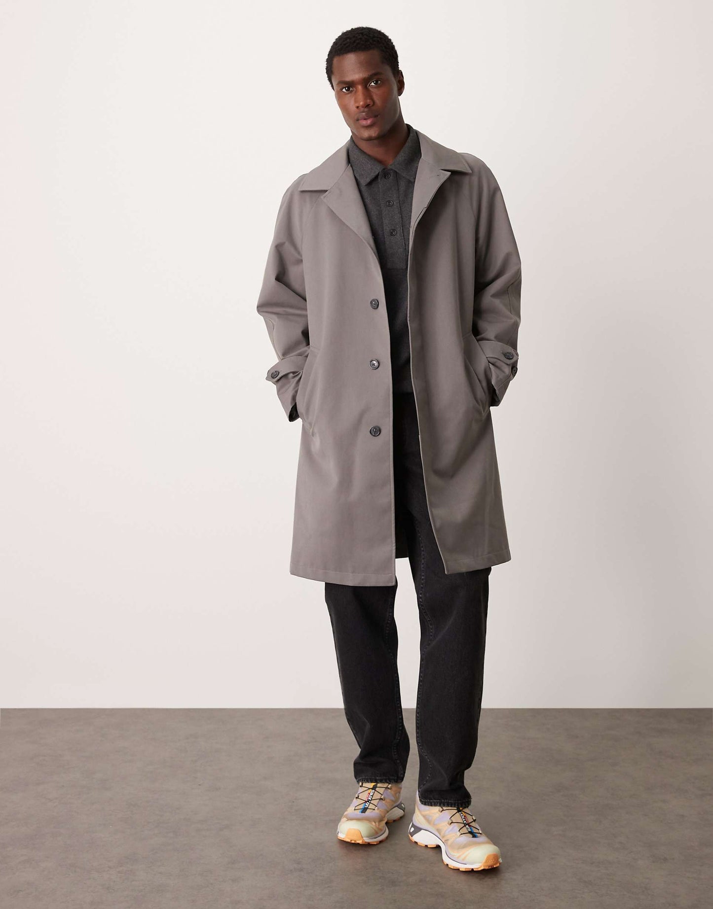 Belted Mid Length Trenchcoat