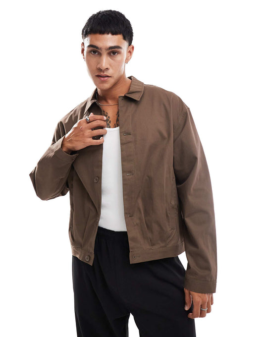 Boxy Fit Long Sleeve Shirt