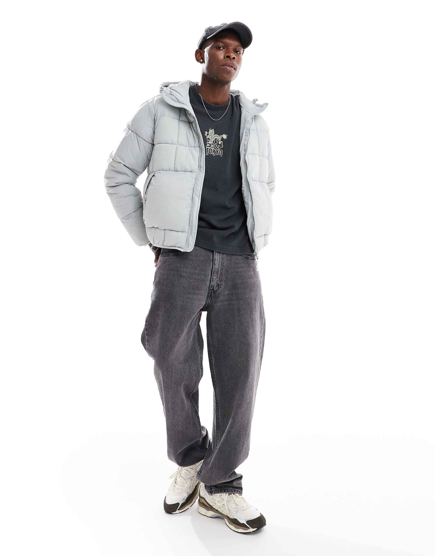 Lightweight Puffer Jacket With Hood