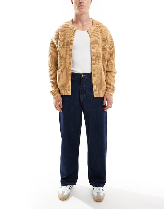 Baggy Loose Fit Rinse Wash Jean