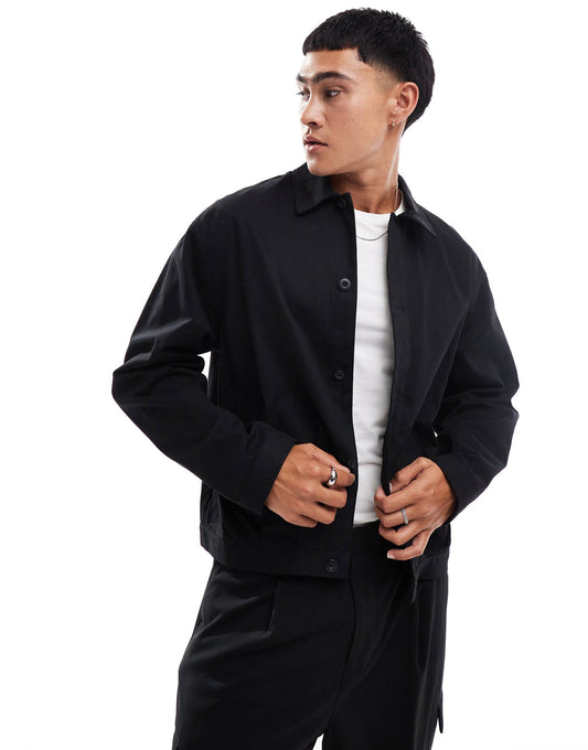 Boxy Fit Long Sleeve Shirt