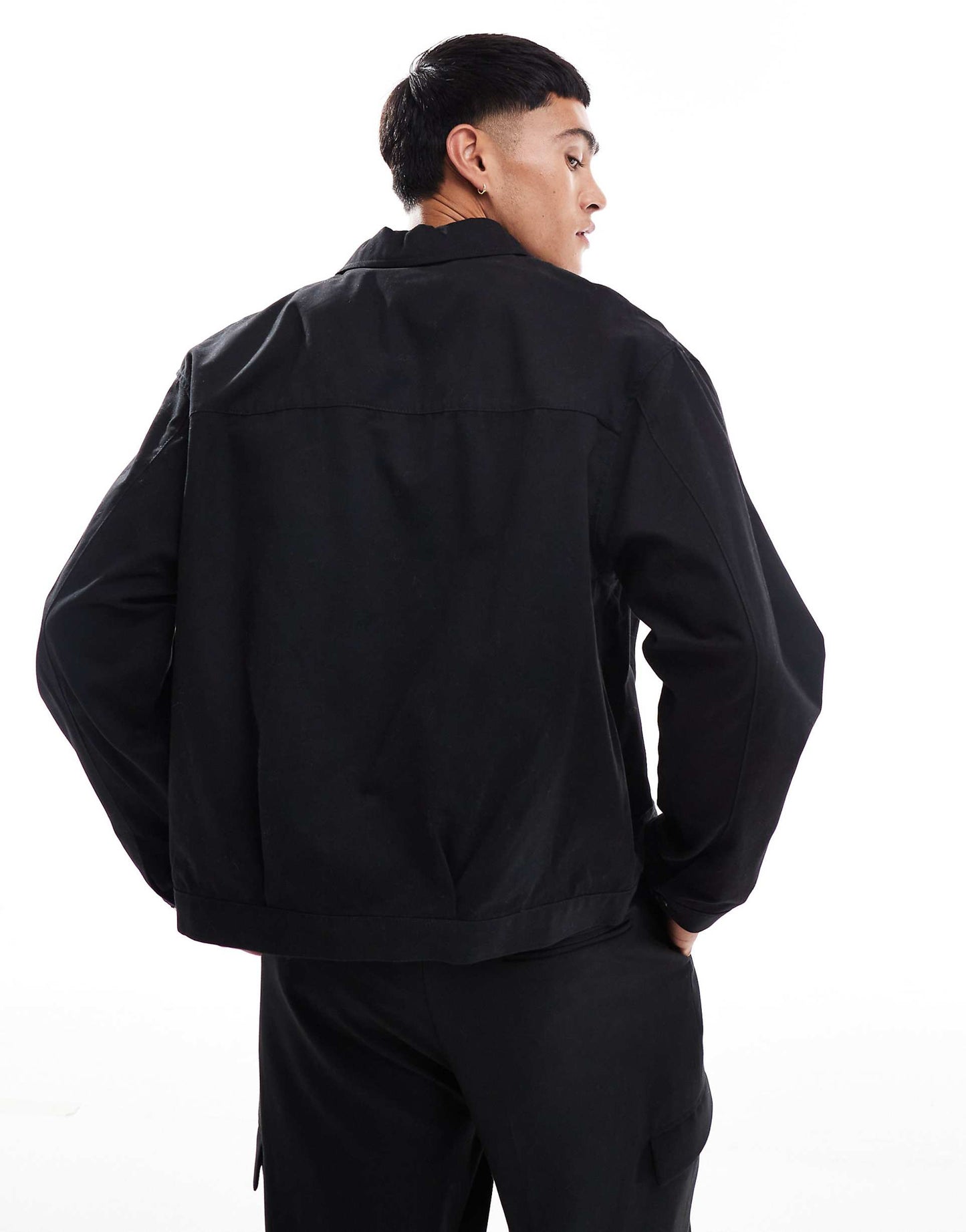 Boxy Fit Long Sleeve Shirt