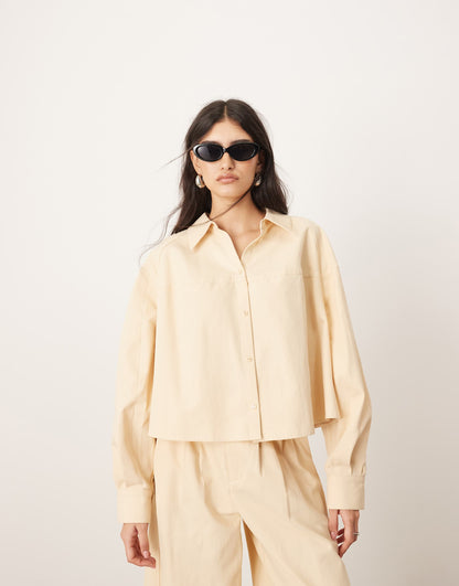 Structured Boxy Shirt