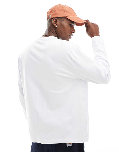 Essential Heavyweight Relaxed Long Sleeve T-Shirt 240Gsm